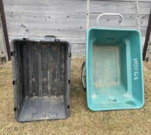 A Gorilla Cart and a Smart Cart with retrofits