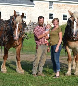 IronwoodSAS (11) Justin, Harlan and Nell of Ironwood Farm in Albion