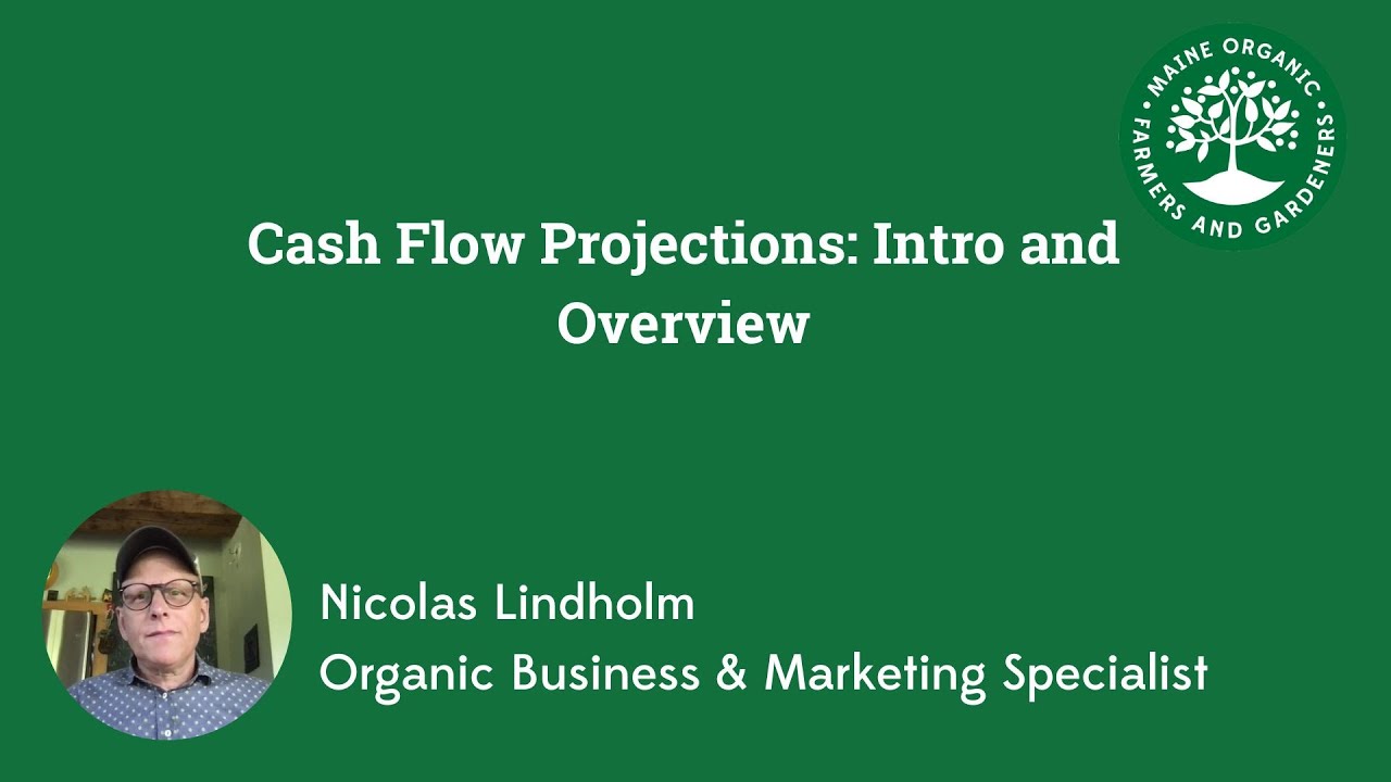 Cash Flow Projection Intro and Overview